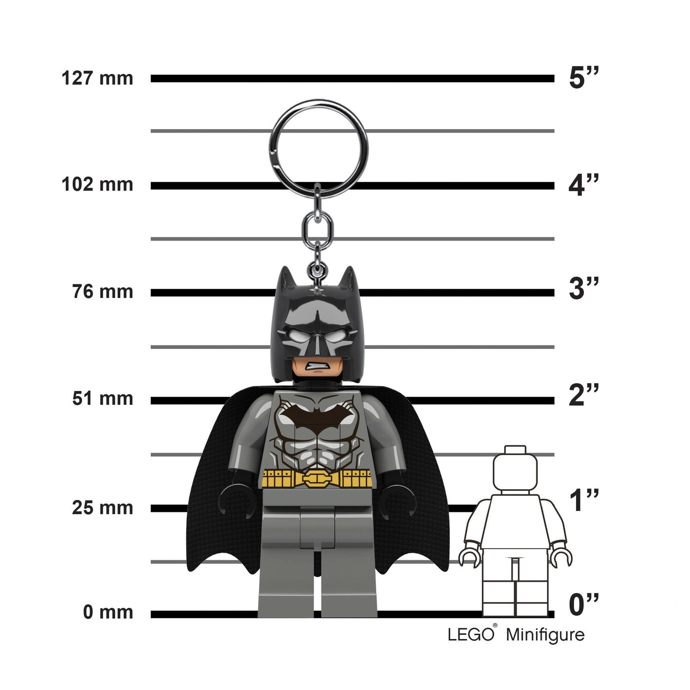 Lego Dc Super Heroes Led Keychain