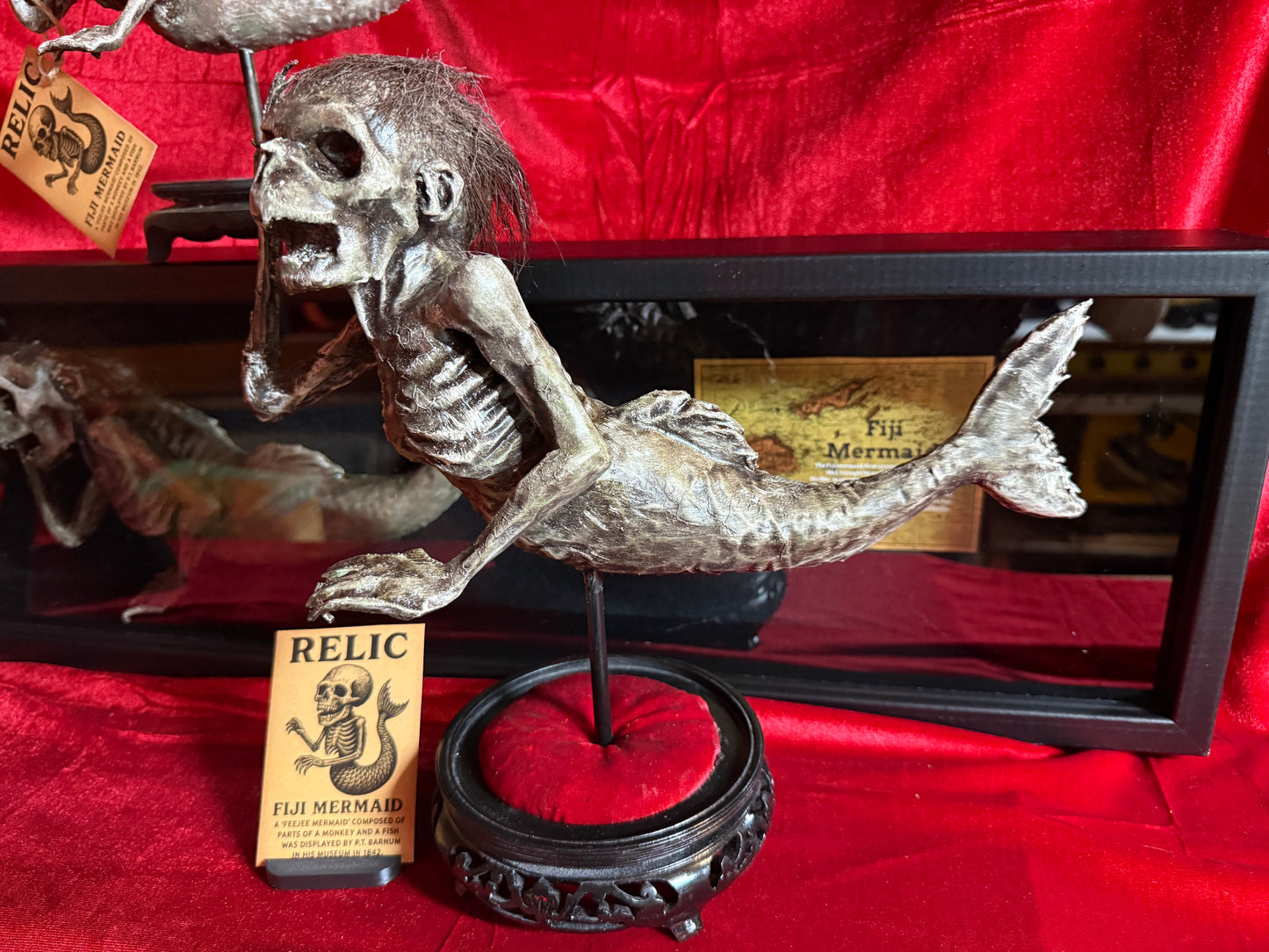 Fiji Mermaid for oddities and curiosities cabinet