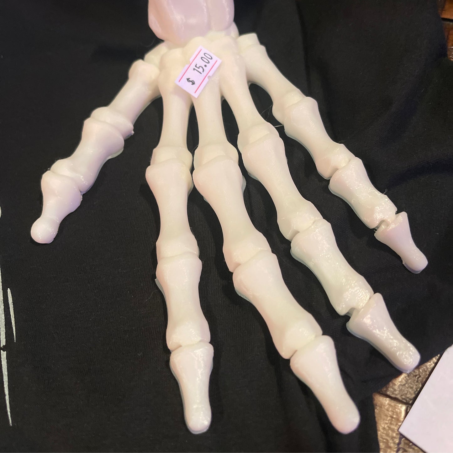 Skeleton hand 3D print