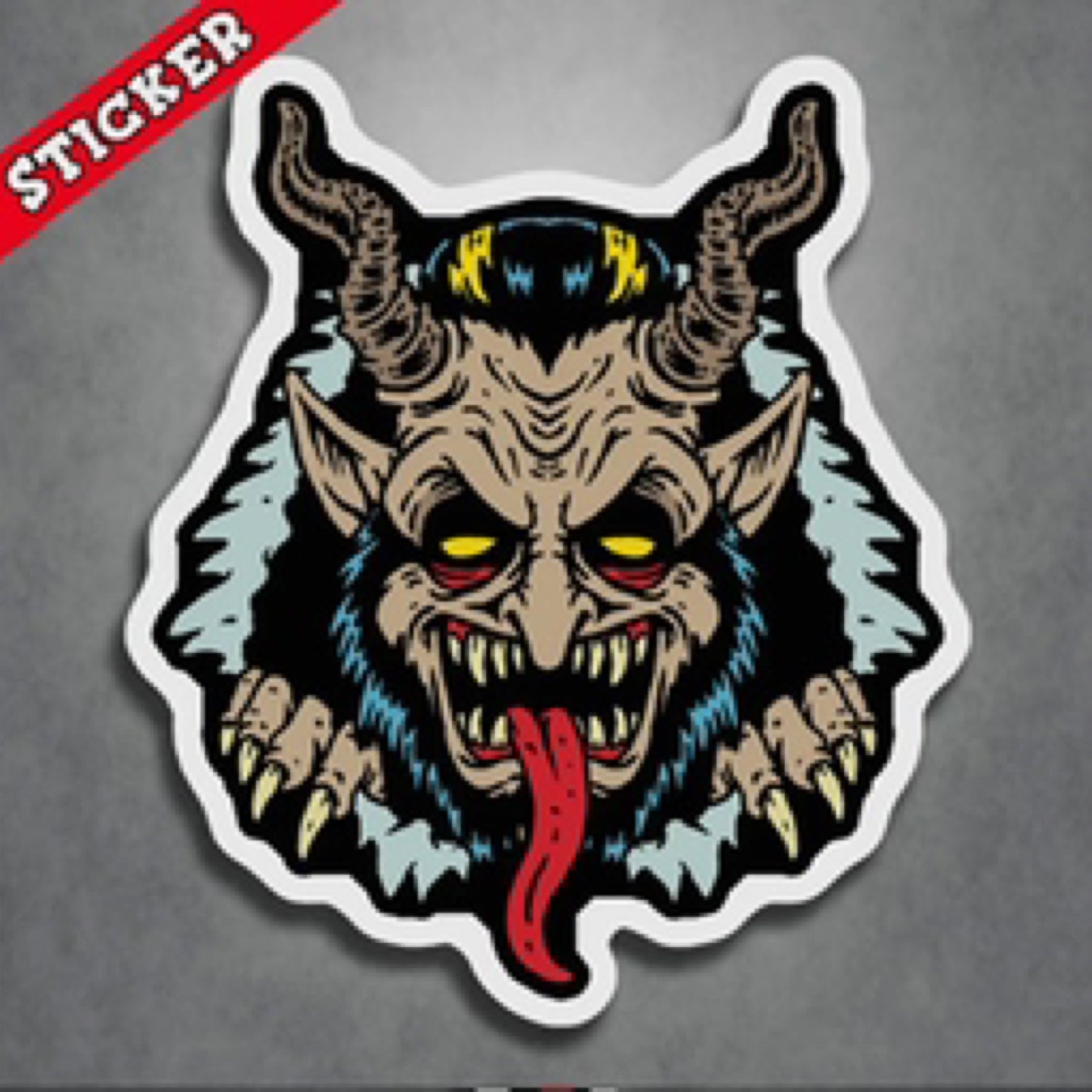 Krampus Sticker