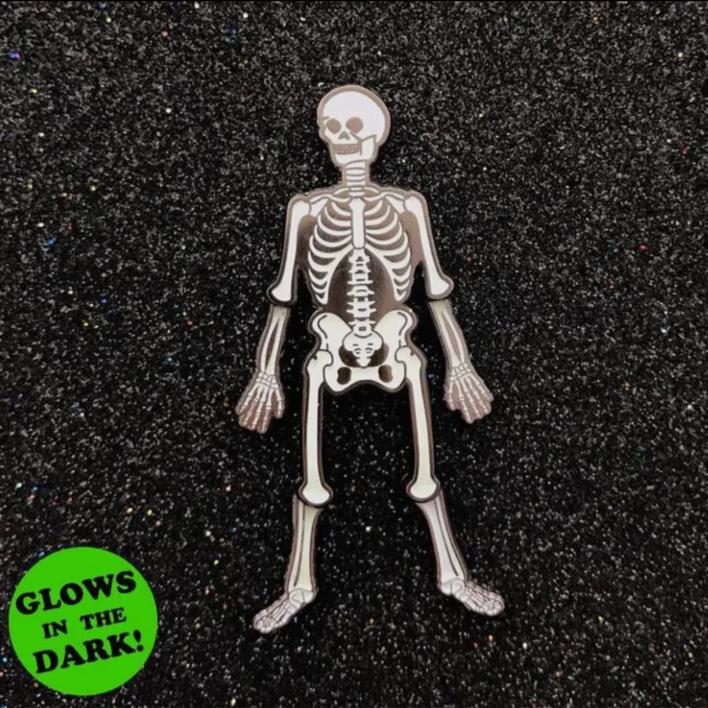 Skeleton Pin - 2” G.I.T.D
