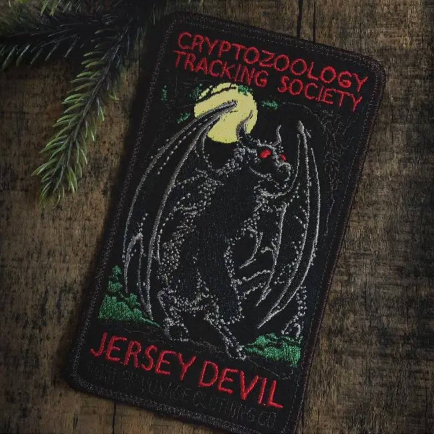 Cryptid patch- jersey devil