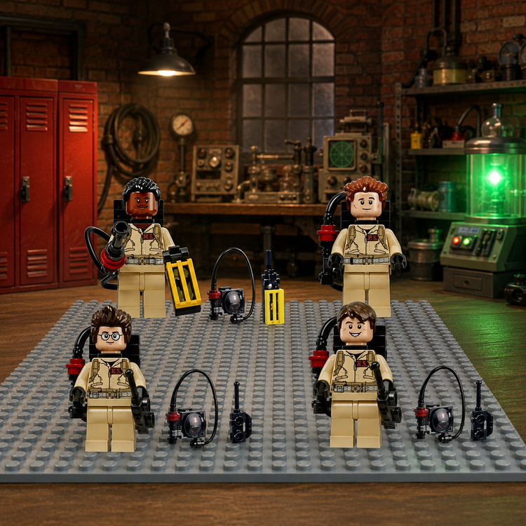 Ghostbusters Monster Brick collectible set