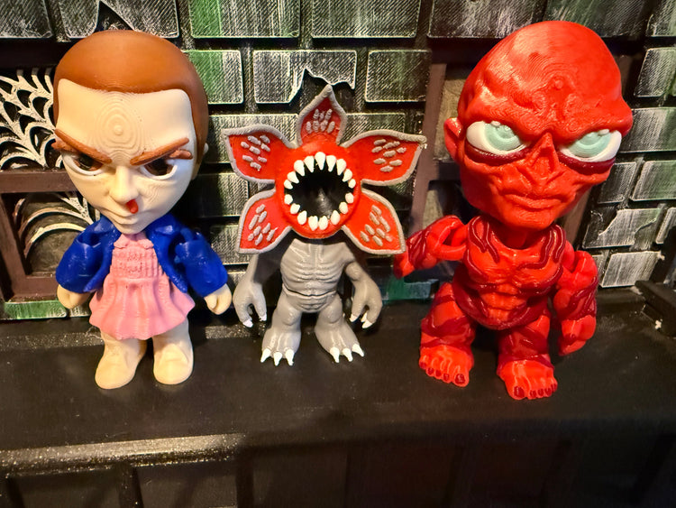 3D printed Characters