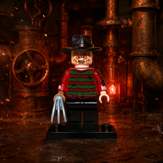 Freddy Krueger Horror Brick Minifigure