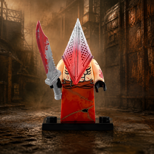Pyramid Head Horror Brick Minifigure