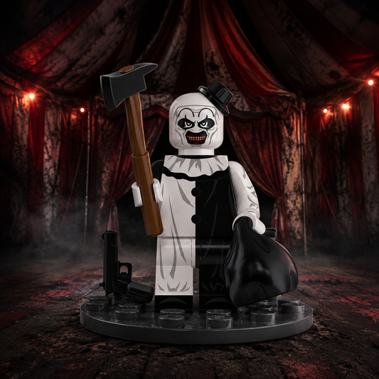 Art the Clown Horror Brick Minifigure