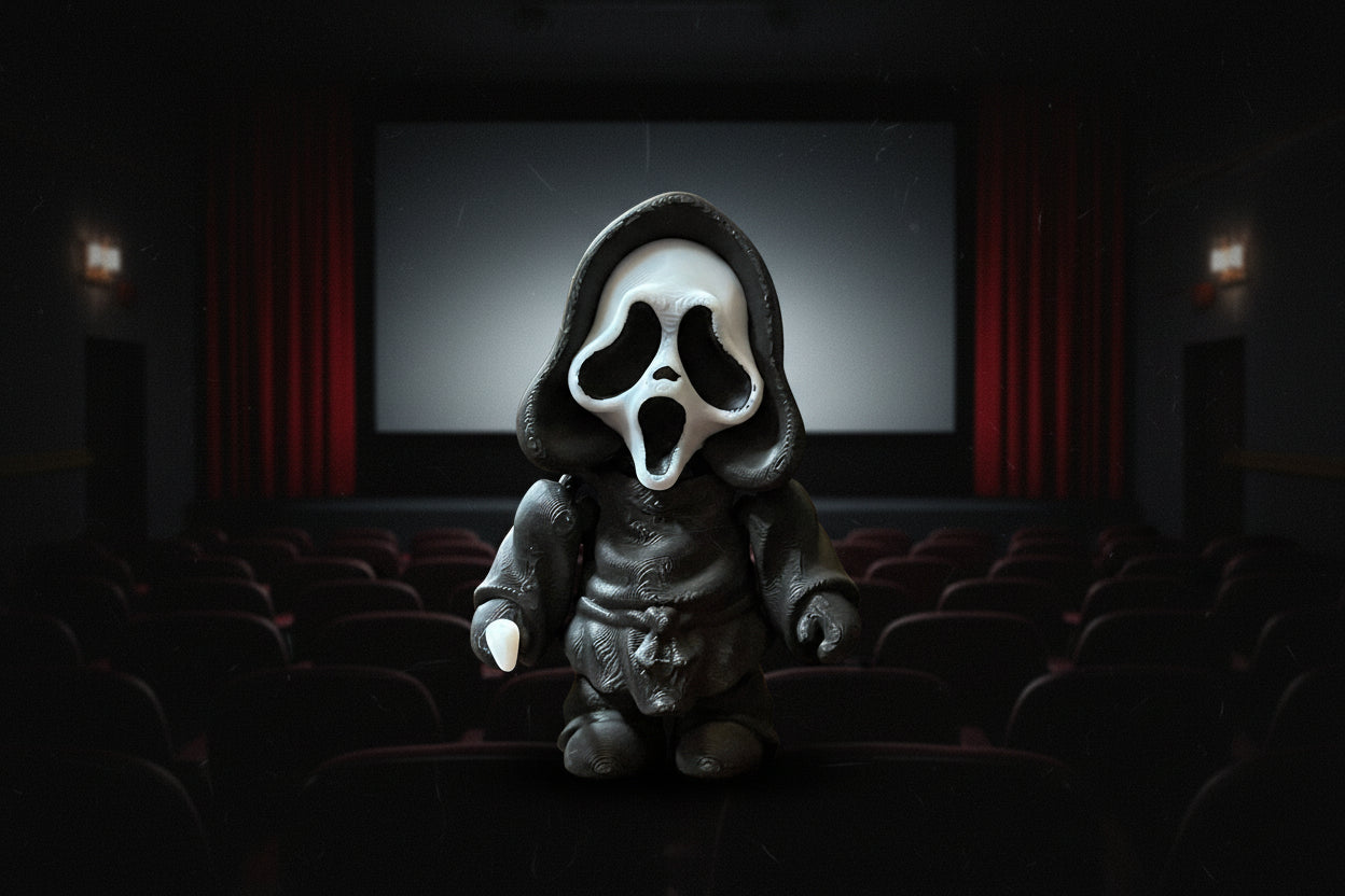 3D Printed Horror Minifigures Ghostface
