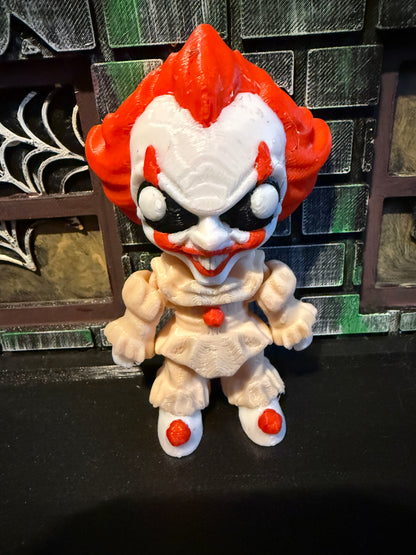 3D Printed Horror Minifigures Pennywise