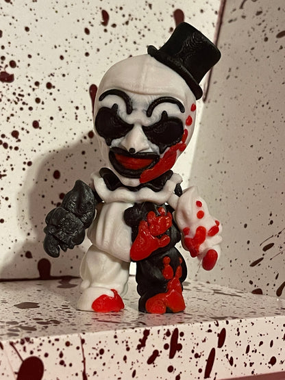 3D Printed Horror Minifigures Terrifier Bloody