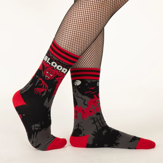 Dracula Bloodlust Crew Socks