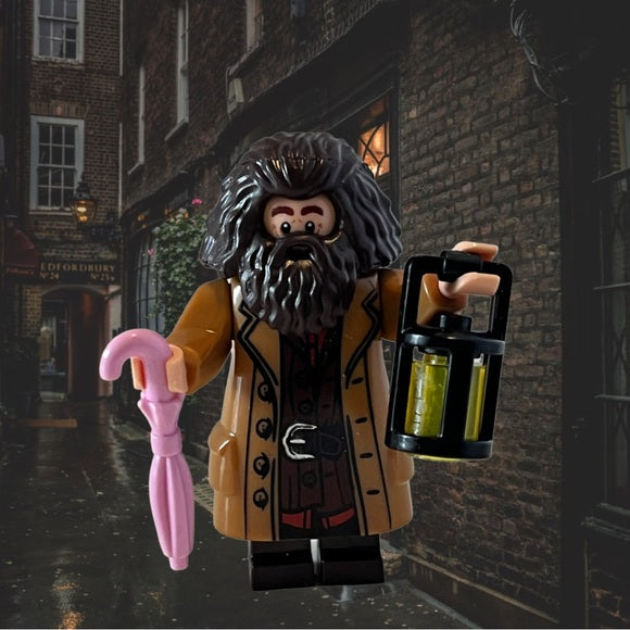 Hagrid custom horror brick minifigure