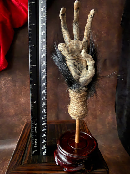 Cursed Monkey Paw for oddities & Curiosities cabinet