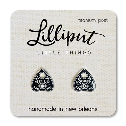 Lilliput Little Things Stud Earrings Planchette