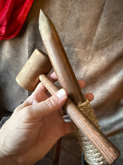 Vampire Stake and Mallet Set