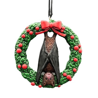 Horrornaments Bat Wreath