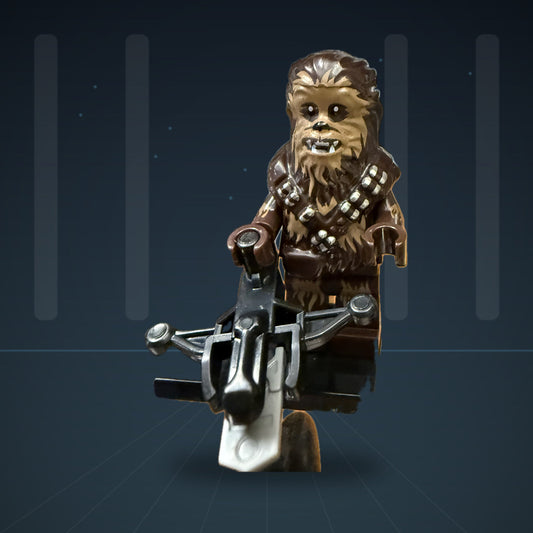 Chewbacca with Bowcaster Brick Minifigure