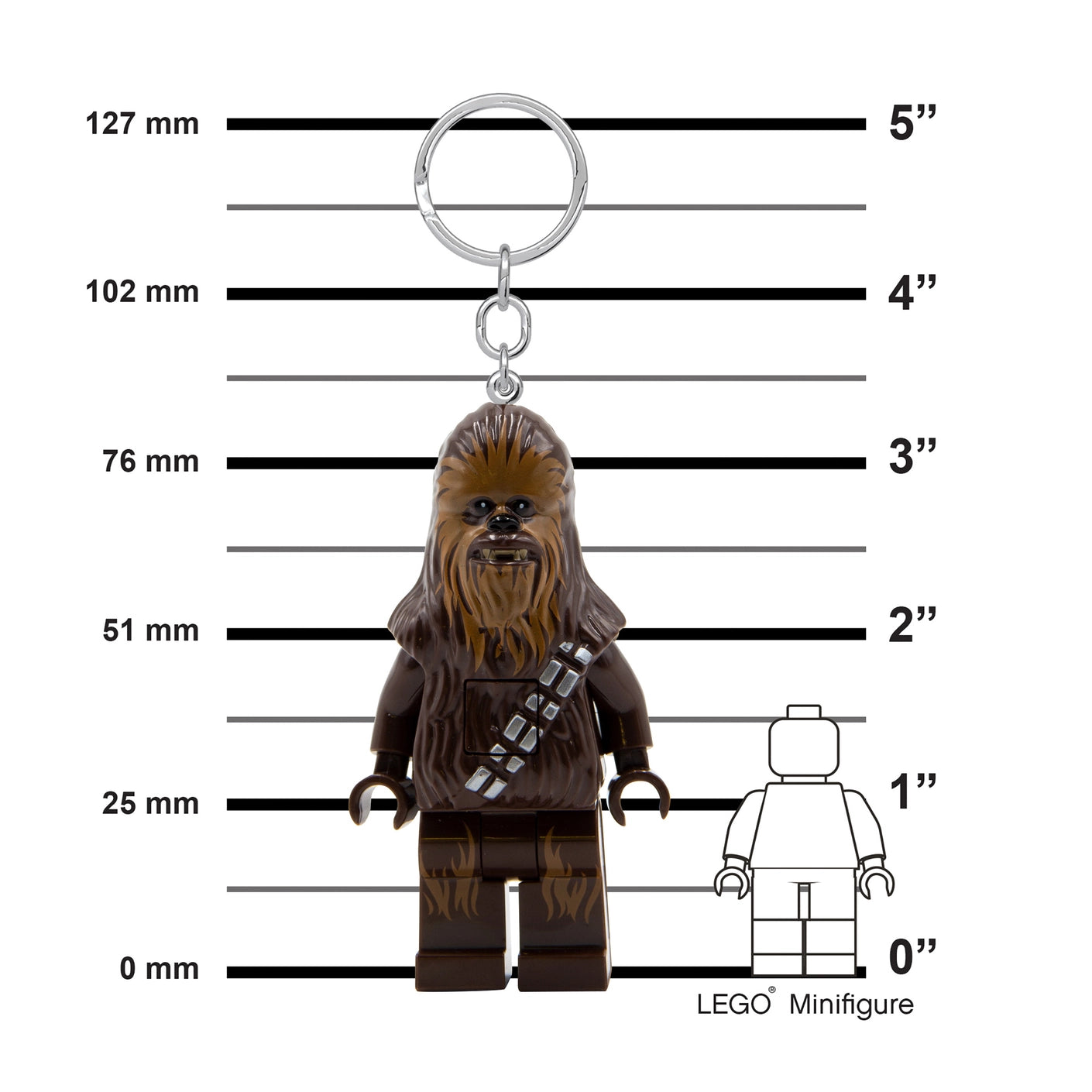 Lego Star Wars keychain LED Flashlight