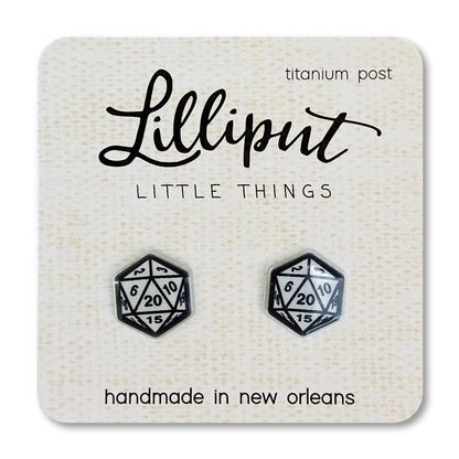 Lilliput Little Things Stud Earrings D N D Dice