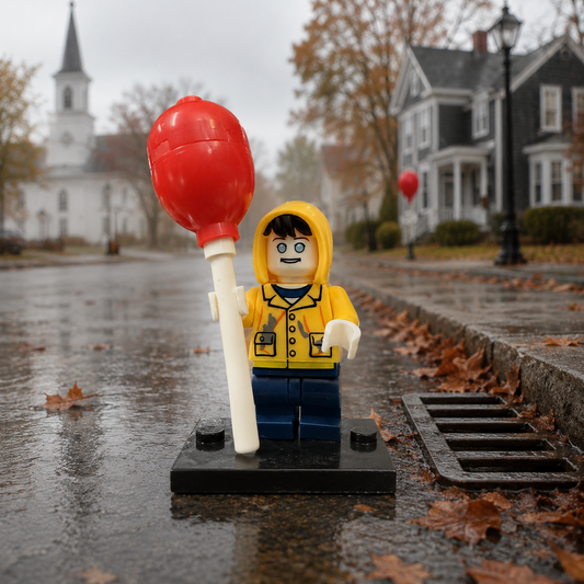 Georgie Denbrough Horror Brick Minifigure