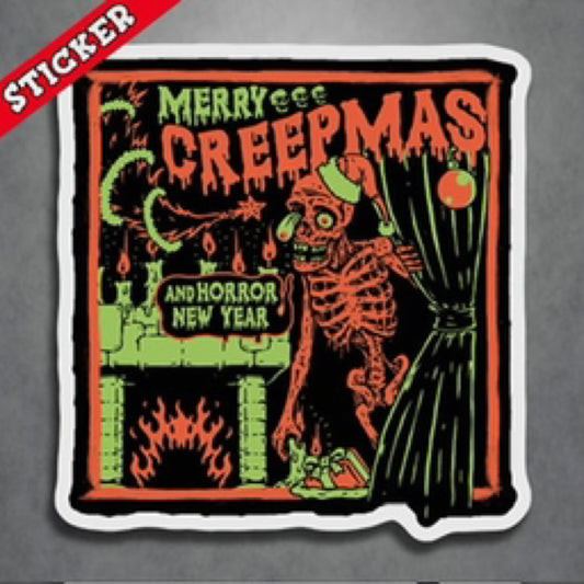 Merry Creepmas Sticker