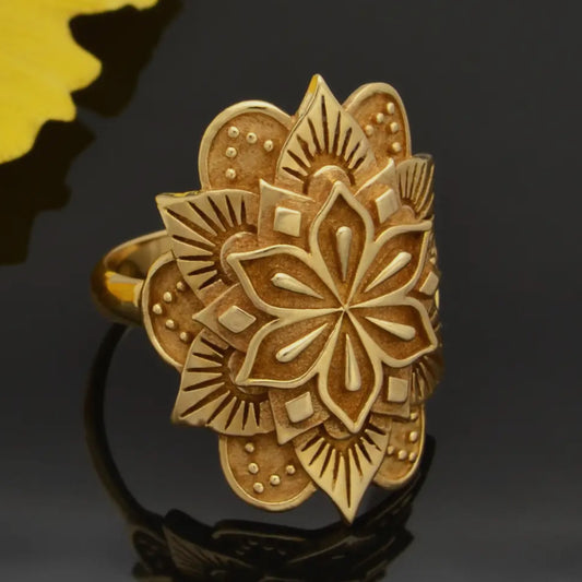 Bronze Mandala Ring - N.D.