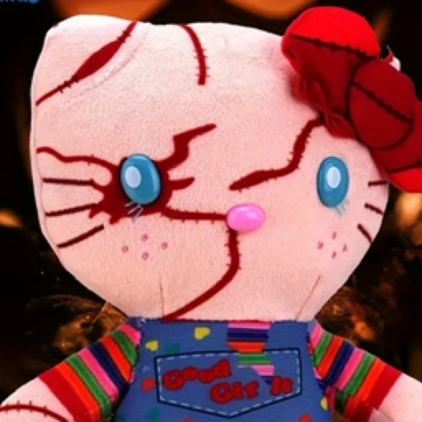 Hello Kitty Chucky Plush