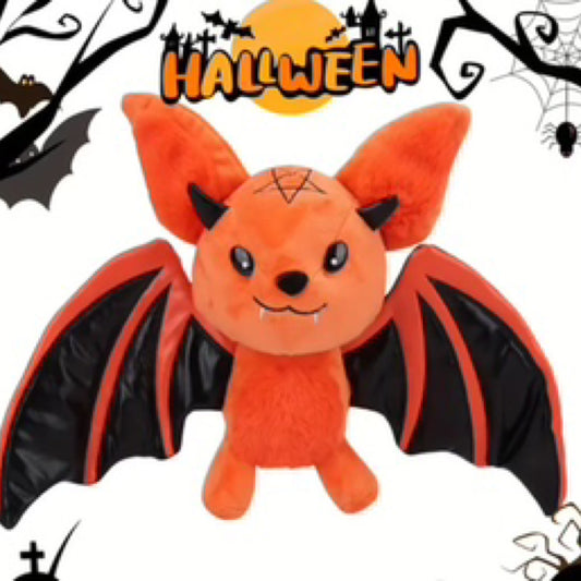 Bat pentagram plush