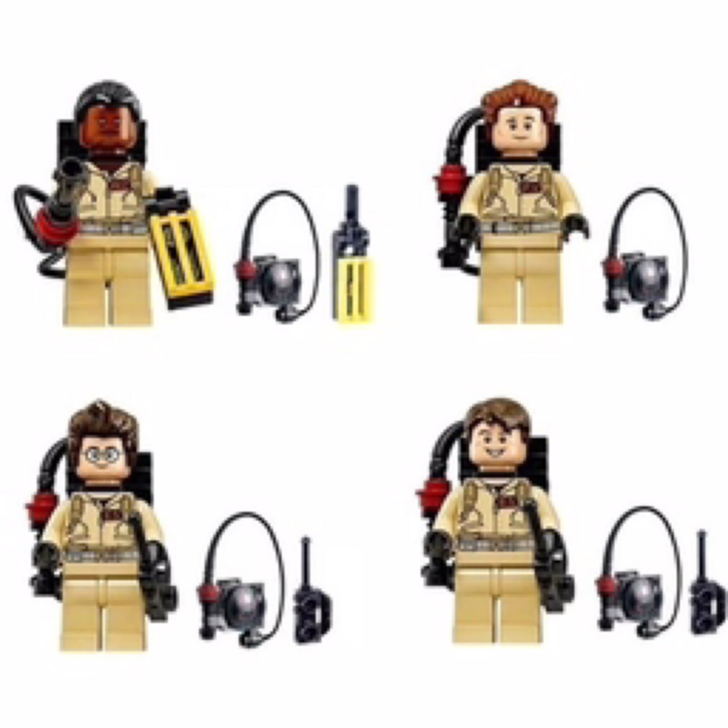 Bricks Lego Ghostbusters  set of 4