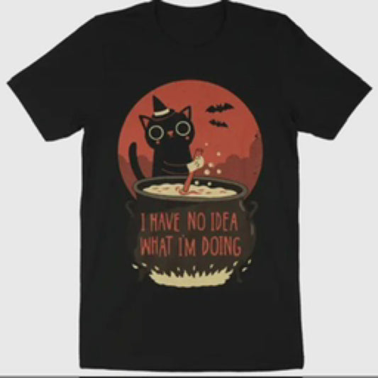 I Have No Idea Cat Shirt