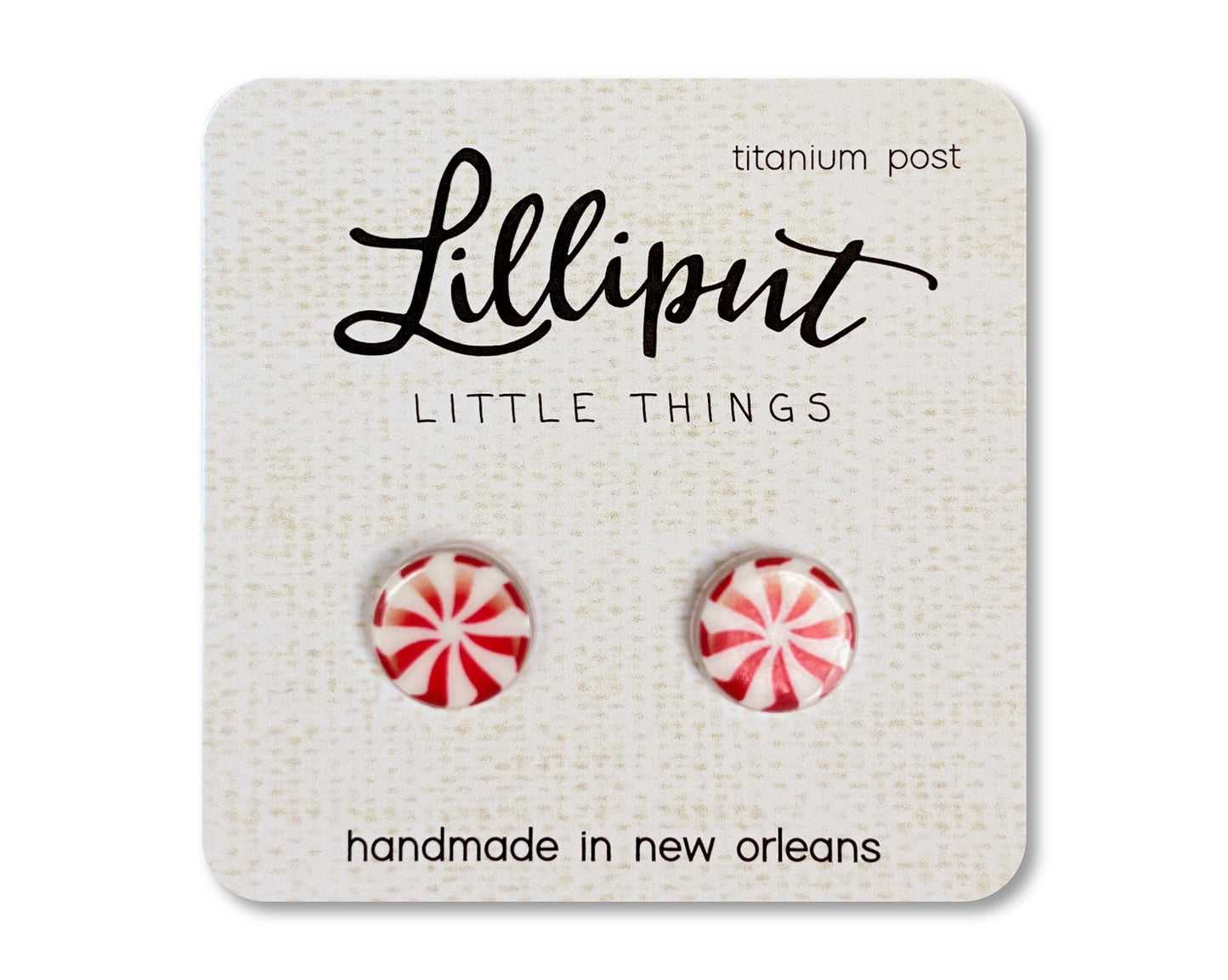 Lilliput Little Things Stud Earrings Peppermints