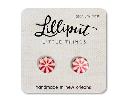 Lilliput Little Things Stud Earrings Peppermints