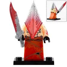 Pyramid Head custom horror brick minifigure