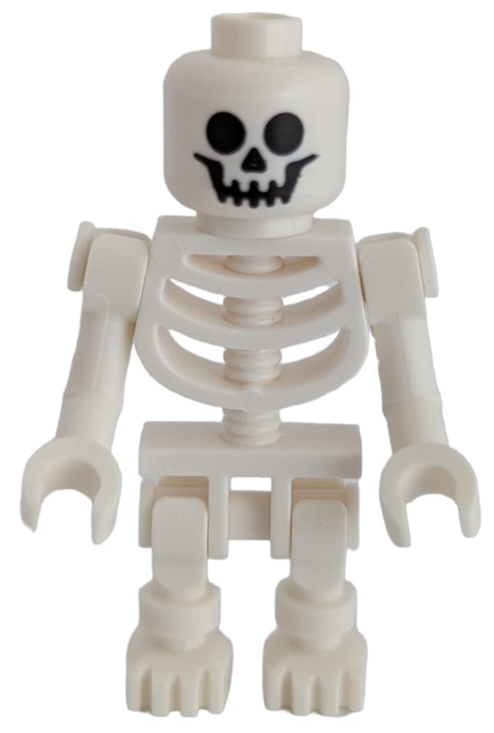Skeleton custom horror brick minifigure