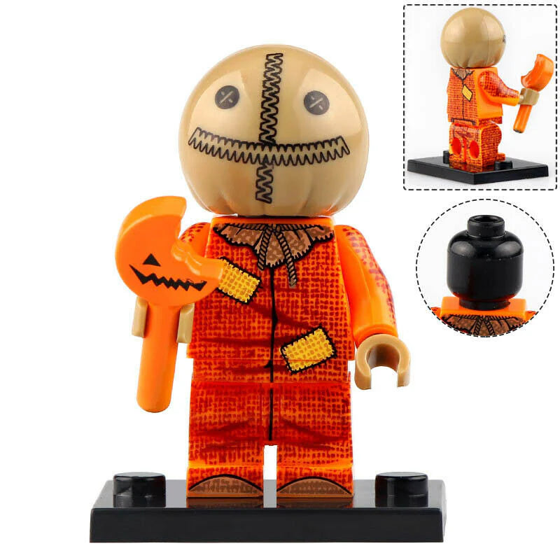 Sam – Trick 'r Treat custom horror brick minifigure