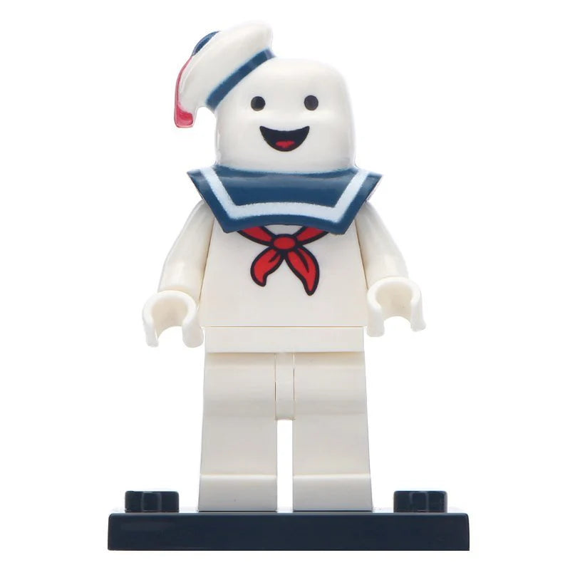 Stay Puft Marshmallow Man custom horror brick minifigure