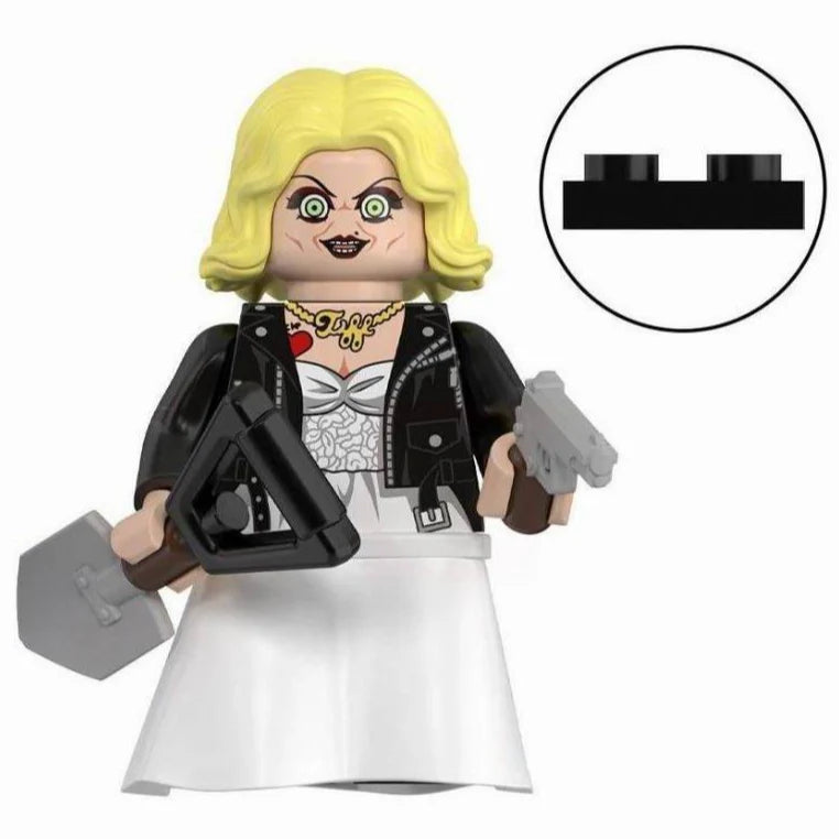 Tiffany custom horror brick minifigure