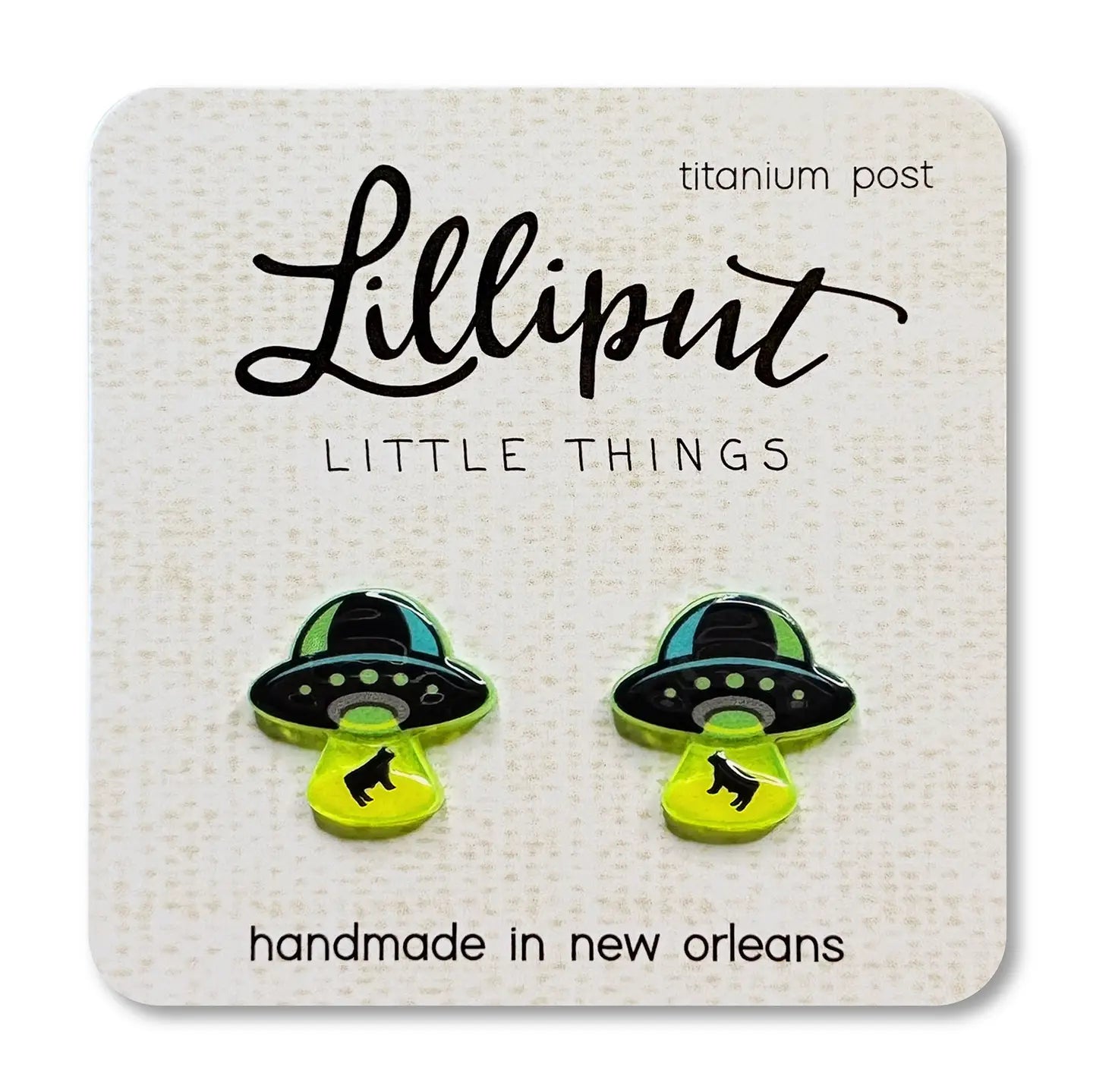 Lilliput Little Things Stud Earrings UFO